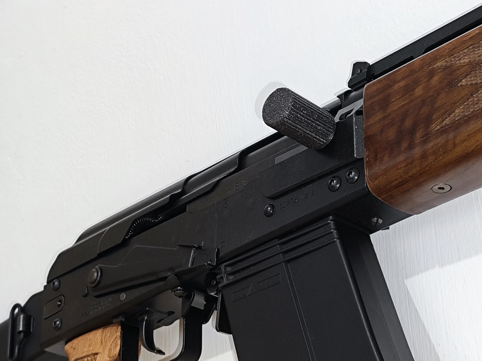 Charging Handle Knob for Tokyo Marui Saiga-12k (RP-1 Style) - Image 3